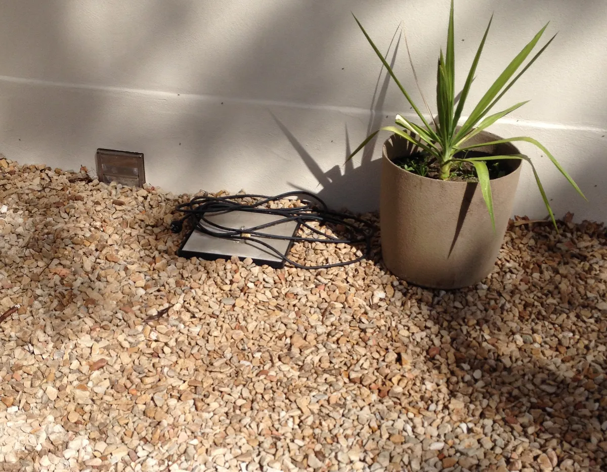 Excavation showing reactive clay soil beneath property